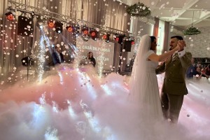 Fum greu, iluminat arhitectural