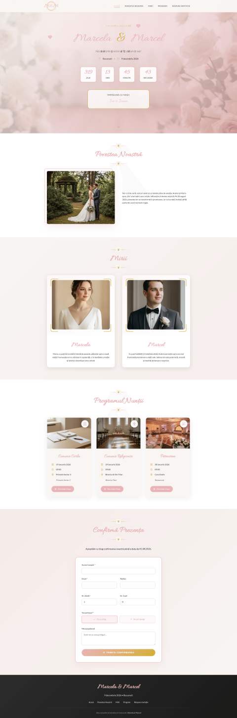 Romantic Floral Blush